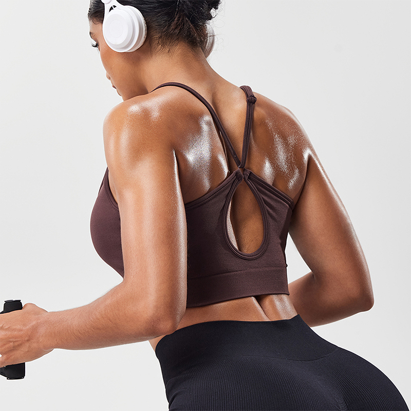 Aquatic Sports Bra - Kadınlar İçin Sırtı Açık Ayarlanabilir Askılı