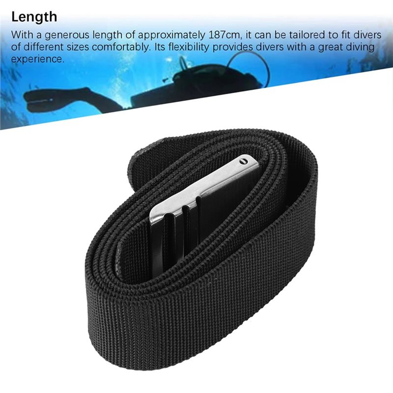 Tokalı Tüplü Dalış Bel Kemeri  - Dive Weight Belt incelemesi ve fiyatı